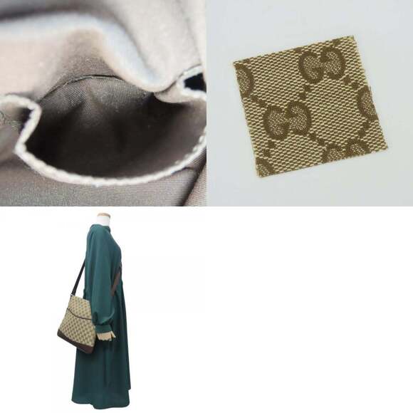 GUCCI Brown Leather Shoulder Bag - Picture 10 of 11